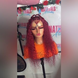 4x4 26 inch closure wig